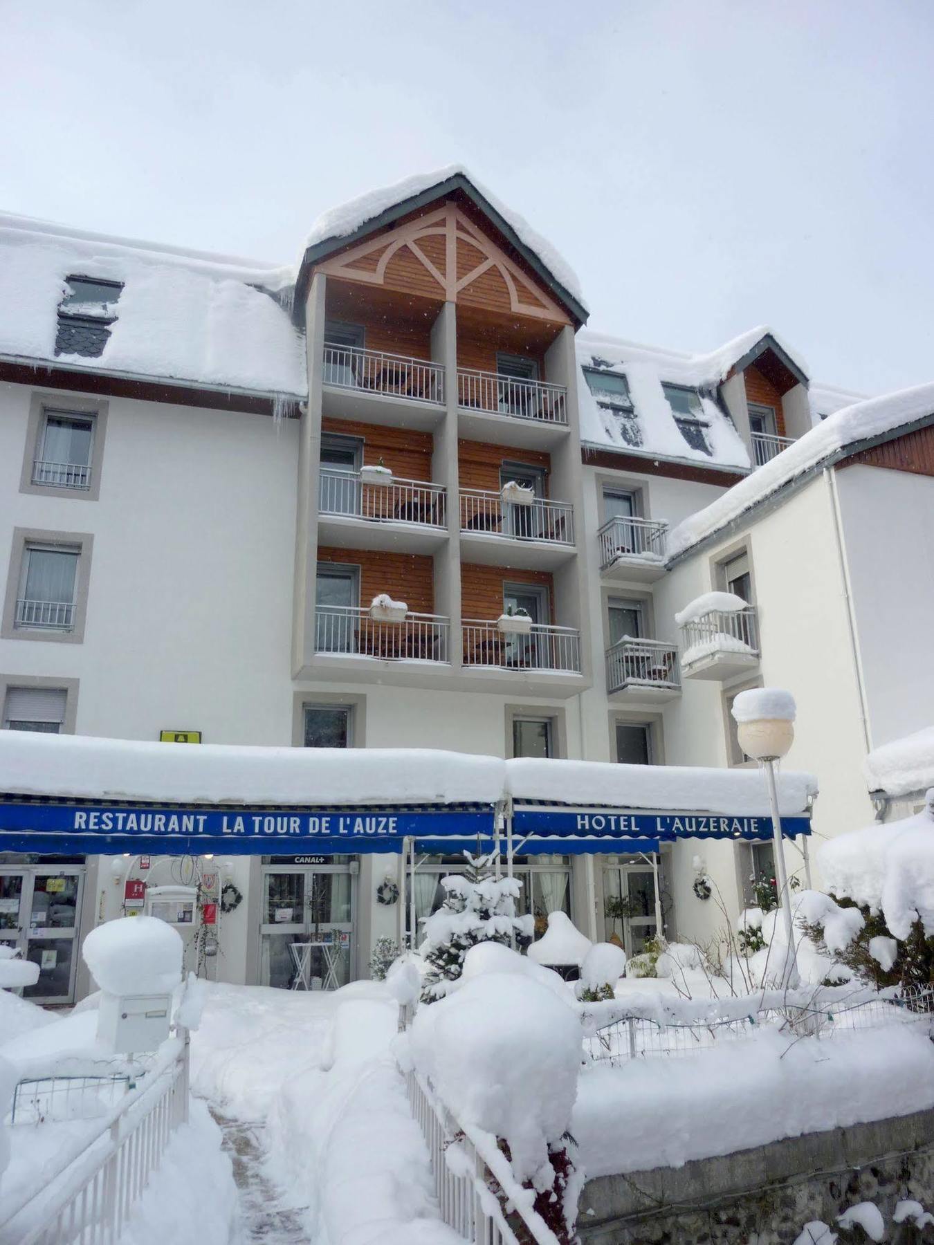 Logis Hôtel L'Auzeraie Ax-les-Thermes Exterior foto